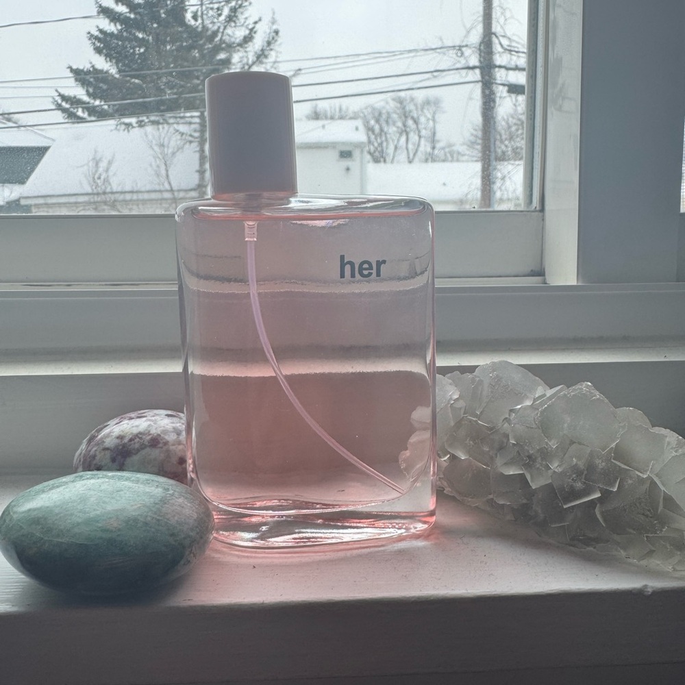 Pink 'Her' Perfume Bottle